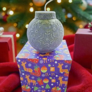 Ornament Pillar Candle